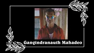 Death Announcement - Gangindranauth Mahadeo