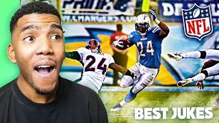 EUROPEAN REACTS TO BEST NFL JUKES! (Best Jukes In Football History Reaction)