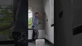 Wall putty Fast cort ! #shortsfeed #ColourPainter #youtubeshorts #wallputtykaisekare #shorts #viral