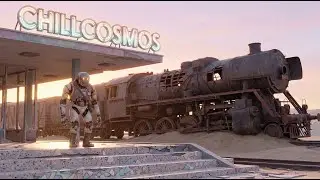 Rail Clip (Abandoned Stations) | Ambient Retro Wasteland Visuals &ldquo;Chill Music + Visuals&rdquo; CHILLCOSMOS