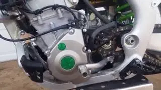 2016 Kawasaki KX250F Start Up And Walk Around