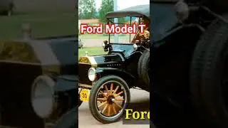 Ford Model T : first mass produced automobile #car