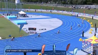 U18 Women 400m Hurdles Final 2022 Australian Track & Field Championships