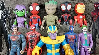 AVENGERS SUPERHERO GAME, MARVEL SPIDER-MAN, HULK, CAPTAIN AMERICA, THOR, IRON MAN, VENOM, THANOS 2