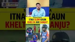 ITNA SLOW KAUN KHELTA HAI SANJU SAMSON? #asiacup2025 #sanjusamson #indvspak