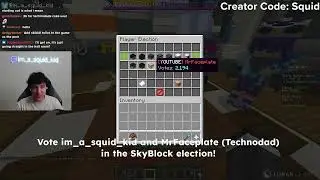 Election stream with Technodad! - Hypixel Skyblock [VOD]