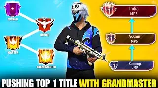 Pushing Top 1 Title With Grandmaster In MP5 Solo Br Rank Push With Tips And Tricks Season 39 | Ep-3