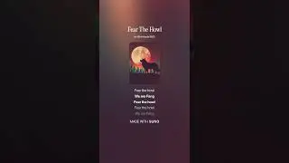 Fear The Howl (Team Fang Theme) Created using Suno.com
