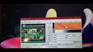 SSTV decode from International Space Station ARISS 145.800 MHZ VHF 2 meters Icom IC R8500