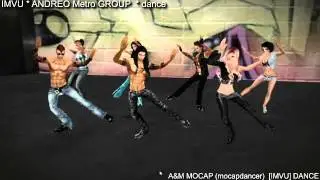 IMVU Andreo, Metro Group Dance  |  3D dance animation - A&M MOCAP / mocapdancer