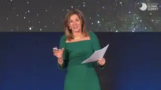 Приветственное слово на конференции IFGS 2018: Андреа Катервуд, журналистка, ведущая и телеведущая