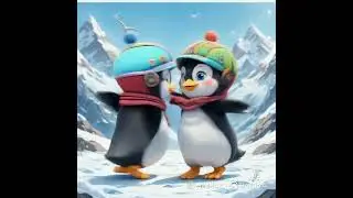dancing penguins #penguin #cute #penguinfriendship #funny #shortvideo #trending