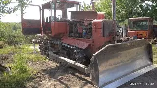 ДТ 75 стал на ТО на 760м. часов,часть 1
