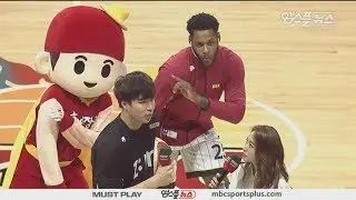 【INTERVIEW】 Kim Jongkyu interview before the game | KGC vs Sakers | 20171112 | 2017-18 KBL