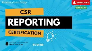 CSR Reporting certification