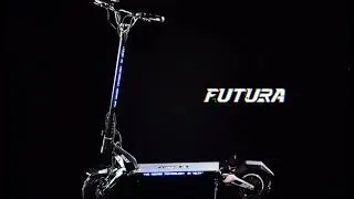 HILEY Tiger 10 electric scooter body design display.
