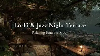 Lo-Fi & Jazz Night Cafe Music 🌃 Calm Beats for Reading & Late Work 📖
