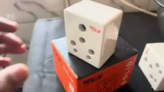 MICA 6 amp. to 16 amp Conversion Plug | AC , Microwave , Hair Dryer  🔌 🔥 #Conversion #plug