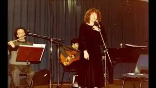 Aliki Kayaloglou sings Dromoi Palioi, The British Council, Thessaloniki, 16 January 1985