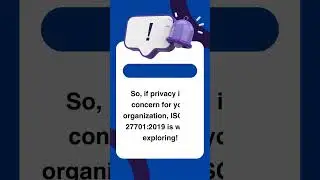 What is ISO 27701 Privacy Information Management System - Explained #27701 #siscertifications