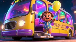 Beep Bus Park Stars With Baby | Fun Learning & Playground Song for Kids 🚌⭐🎶