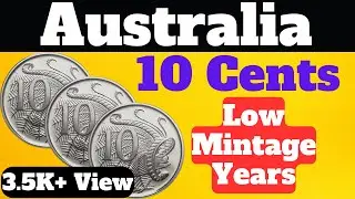 10&cent; Low Mintage Years Coins | Australian 10 Cents |