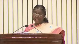 New Delhi: President addresses the 'International MSME Day' organised by the @minmsme.
