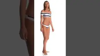 Vix Swimwear Sea Glass Off Shoulder Bikini Top | SwimOutlet.com