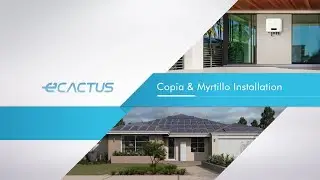 ECACTUS Copia & Myrtillo - Installation & Configuration