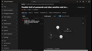 How SOC Analyst Investigate password theft ATTACK Using Microsoft Sentinel and Defender for Endpoint