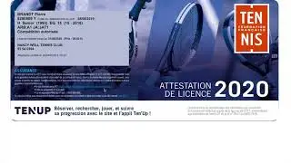 CR&Eacute;ER UN COMPTE TENUP