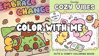 🎨✨ASMR Color with Me | No Music, No Talking | Digital on iPad Pro | Cozy Vibes by Coco Wyo