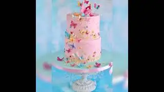 🦋🏵️🦋Beautiful butterfly cake design 🦋🏵️🦋