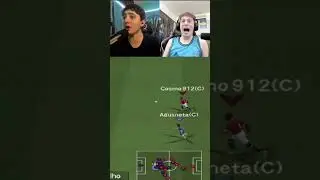 Davoo Xeneize vs Agusneta en PES 6 #shorts