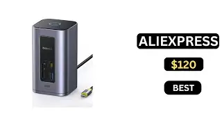 $120 Premium USB-C Hub | Dual 4K Display, 100W PD | AliExpress 2025 Review