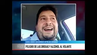 El peligro de las drogas y el alcohol al volante