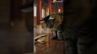 The Ultimate Cat Trap: Who's Hunting Who? #cat #mouse #cute #cuteanimals #shocking