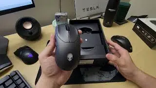 Magnetic Charging Port? Alienware 720M Wireless Gaming Mouse Unboxing
