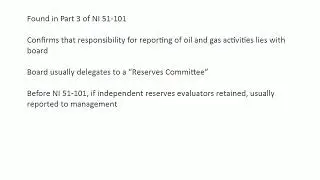 2.1 Understanding Oil and Gas Disclosure