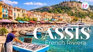 Relaxing 4K Walking Tour in CASSIS | Scenic Street Walk with Ambient Sound