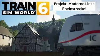 Lahnstein & Schloss Stolzenfels | Projekt: Moderne Linke Rheinstrecke | TRAIN SIM WORLD 6 Editor #3