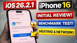 (Malayalam) iOS 26.2.1 Update on iPhone 16 &ndash; Initial Review & Benchmark Test