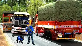 Indian Truck Spooky Stunt: Cargo Truck Driver #7 Offroad Truck Driving - Android GamePlay