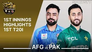 1st Innings Highlights | Afghanistan vs Pakistan | T20I Tri Nation Series 2025 | Match 1 | M3Q1K