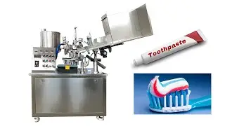 Automatic small toothpaste tube filling machine tooth paste tube filling machine