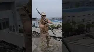 Multifunctional outdoor hiking stick