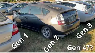 All Prius Generations and Models (2022)