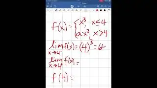 Math NoNos: Continuity from a Function Rule.