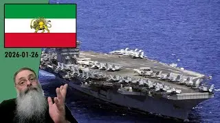 #Ira 2026-01-26: PORTA-AVIÕES ABRAHAM LINCOLN chega ao ORIENTE MÉDIO para OPERAÇÃO contra o IRÃ