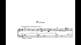 Clerambault: Suite du deuxième ton - V. Flŭtes